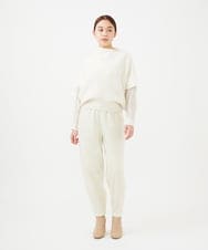 GBFCA04400 Sybilla(シビラ) 【PURE】アシンメトリーオフタートルプルオーバー アイボリー