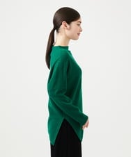 GBFCD01330 Sybilla(シビラ) アシンメトリーハイネックニット グリーン