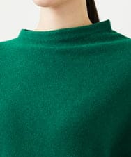 GBFCD01330 Sybilla(シビラ) アシンメトリーハイネックニット グリーン