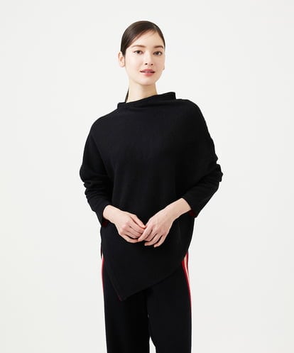 GBFCD01330 Sybilla アシンメトリーハイネックニット