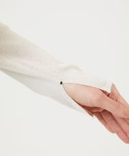 GBFCD50330 Sybilla(シビラ) ステッチデザインハイネックニット アイボリー