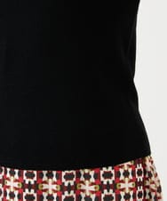 GBFCD50330 Sybilla(シビラ) ステッチデザインハイネックニット ブラック