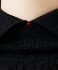 GBFCD50330 Sybilla(シビラ) ステッチデザインハイネックニット ブラック