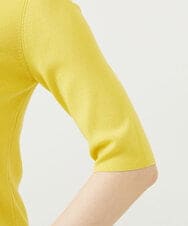 GBFED01270 Sybilla(シビラ) スクエアネックニット イエロー