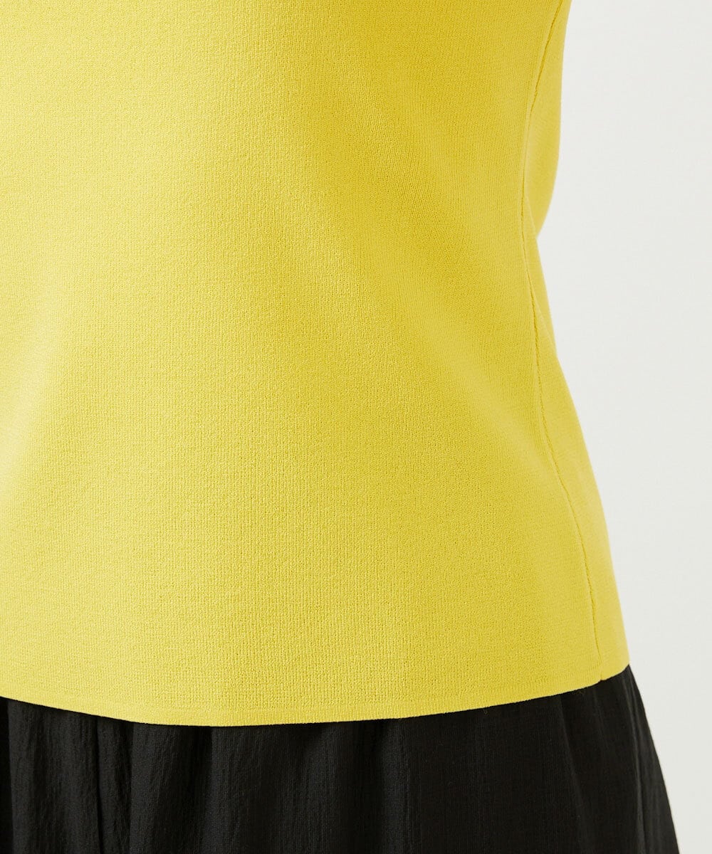 GBFED01270 Sybilla(シビラ) スクエアネックニット イエロー