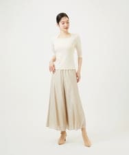 GBFED01270 Sybilla(シビラ) スクエアネックニット アイボリー