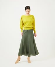 GBFED03450 Sybilla(シビラ) カシミヤドルマンスリーブニット イエロー
