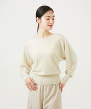 GBFED03450 Sybilla(シビラ) カシミヤドルマンスリーブニット アイボリー