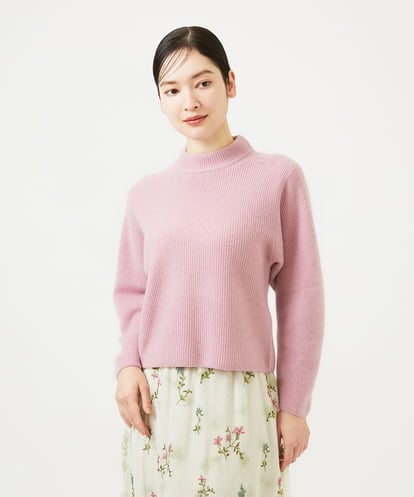 GBFED04500 Sybilla カシミヤボトルネックニット