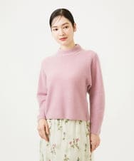 GBFED04500 Sybilla(シビラ) カシミヤボトルネックニット ピンク