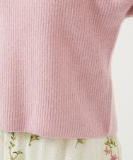 GBFED04500 Sybilla(シビラ) カシミヤボトルネックニット ピンク