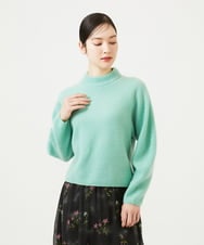 GBFED04500 Sybilla(シビラ) カシミヤボトルネックニット ミントグリーン