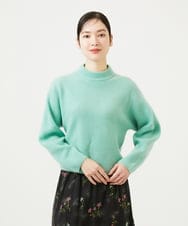 GBFED04500 Sybilla(シビラ) カシミヤボトルネックニット ミントグリーン