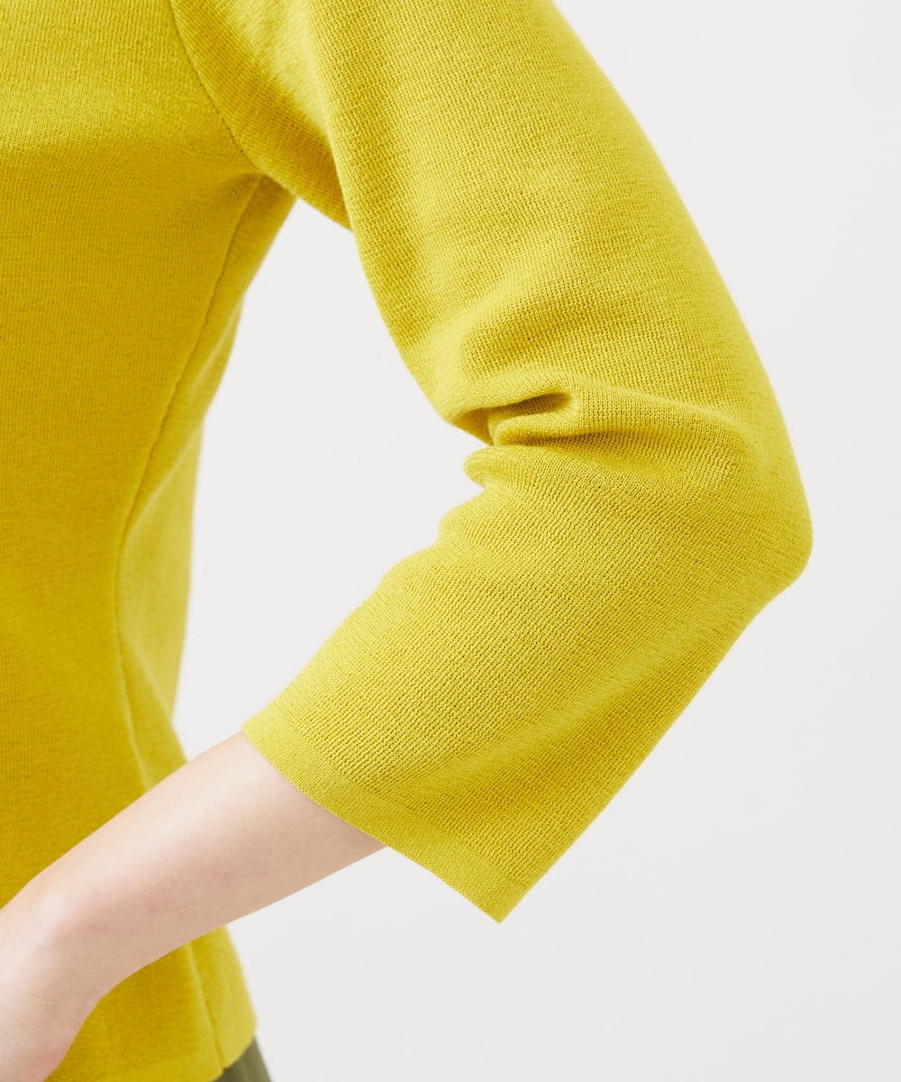 GBFEE05360 Sybilla(シビラ) カラーボタンカーディガン イエロー