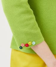 GBFEE05360 Sybilla(シビラ) カラーボタンカーディガン グリーン