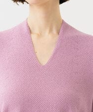 GBFEE50300 Sybilla(シビラ) Vネックフォルムニット ピンク