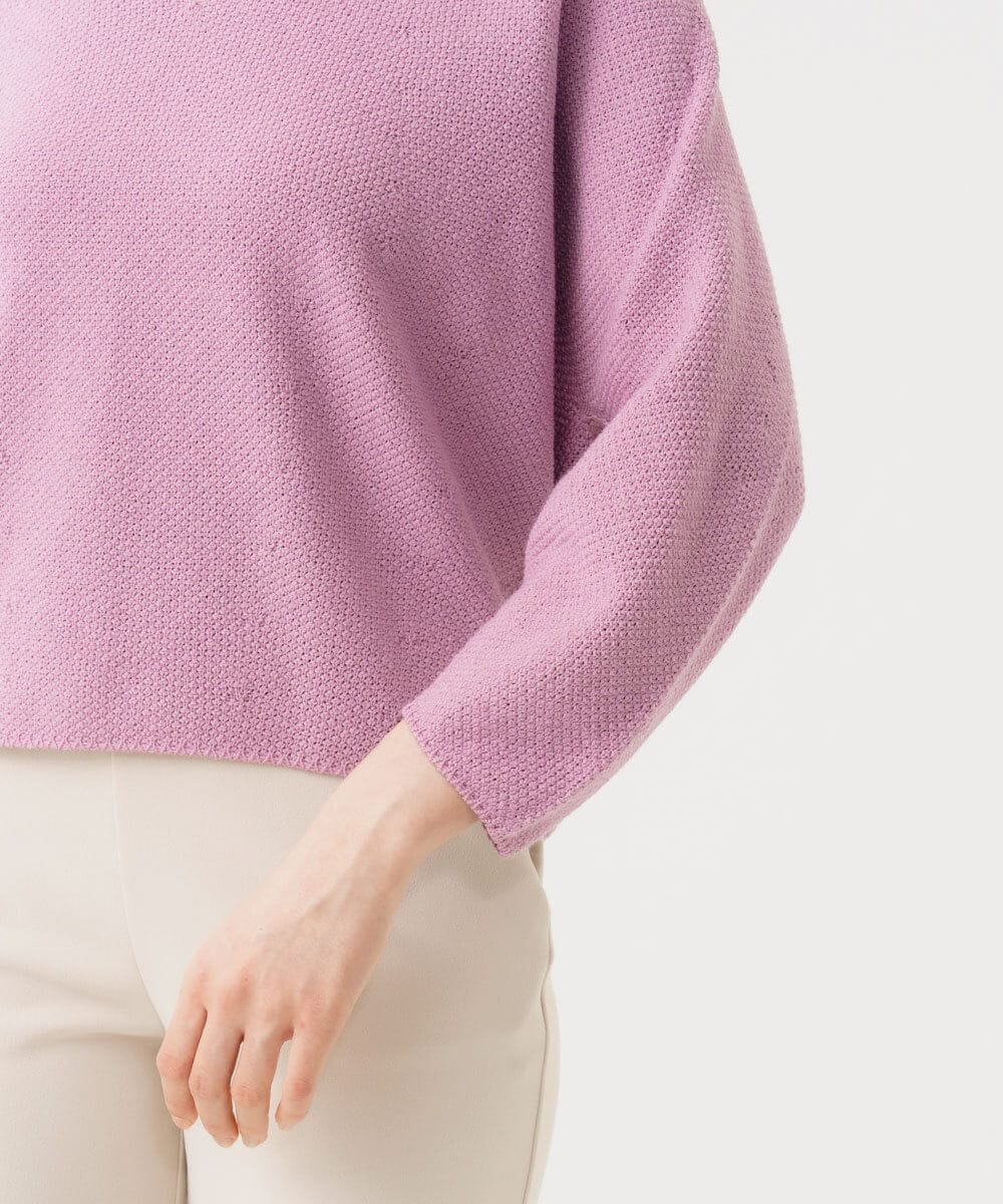 GBFEE50300 Sybilla(シビラ) Vネックフォルムニット ピンク