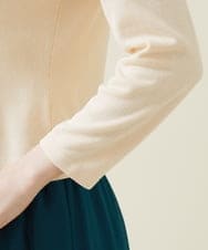 GBFET05590 Sybilla(シビラ) フラワーベース刺繍プルオーバー アイボリー
