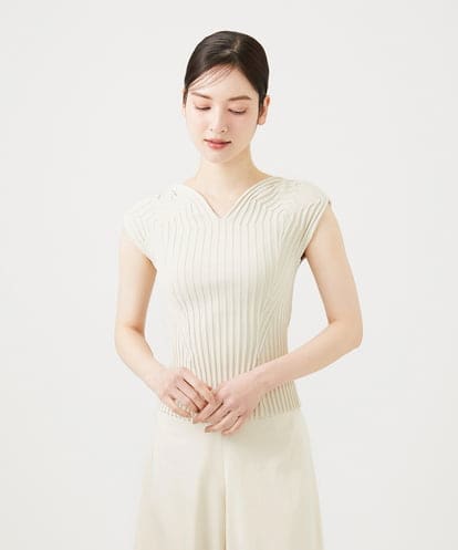 GBFGD30330 Sybilla 【先行予約】ハートモチーフリブニット