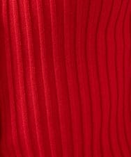 GBFGD31360 Sybilla(シビラ) ハートモチーフリブカーディガン レッド