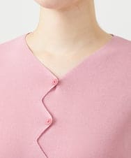 GBFGE01360 Sybilla(シビラ) ジグザグカーディガン ピンク