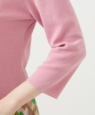 GBFGE01360 Sybilla(シビラ) ジグザグカーディガン ピンク