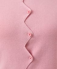 GBFGE01360 Sybilla(シビラ) ジグザグカーディガン ピンク