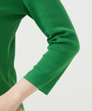 GBFGE02330 Sybilla(シビラ) ダイヤキーホールニット グリーン