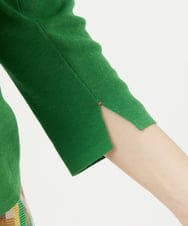 GBFGE02330 Sybilla(シビラ) ダイヤキーホールニット グリーン