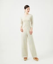 GBFGE02330 Sybilla(シビラ) ダイヤキーホールニット アイボリー