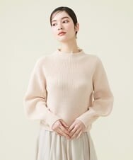 GBFGS07290 Sybilla(シビラ) ボトルネックプルオーバー ライトベージュ
