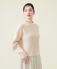 GBFGS07290 Sybilla(シビラ) ボトルネックプルオーバー ライトベージュ
