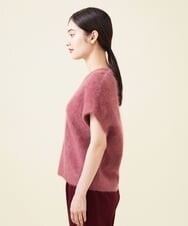 GBFJT01450 Sybilla(シビラ) カシミヤVネックプルオーバー ピンク
