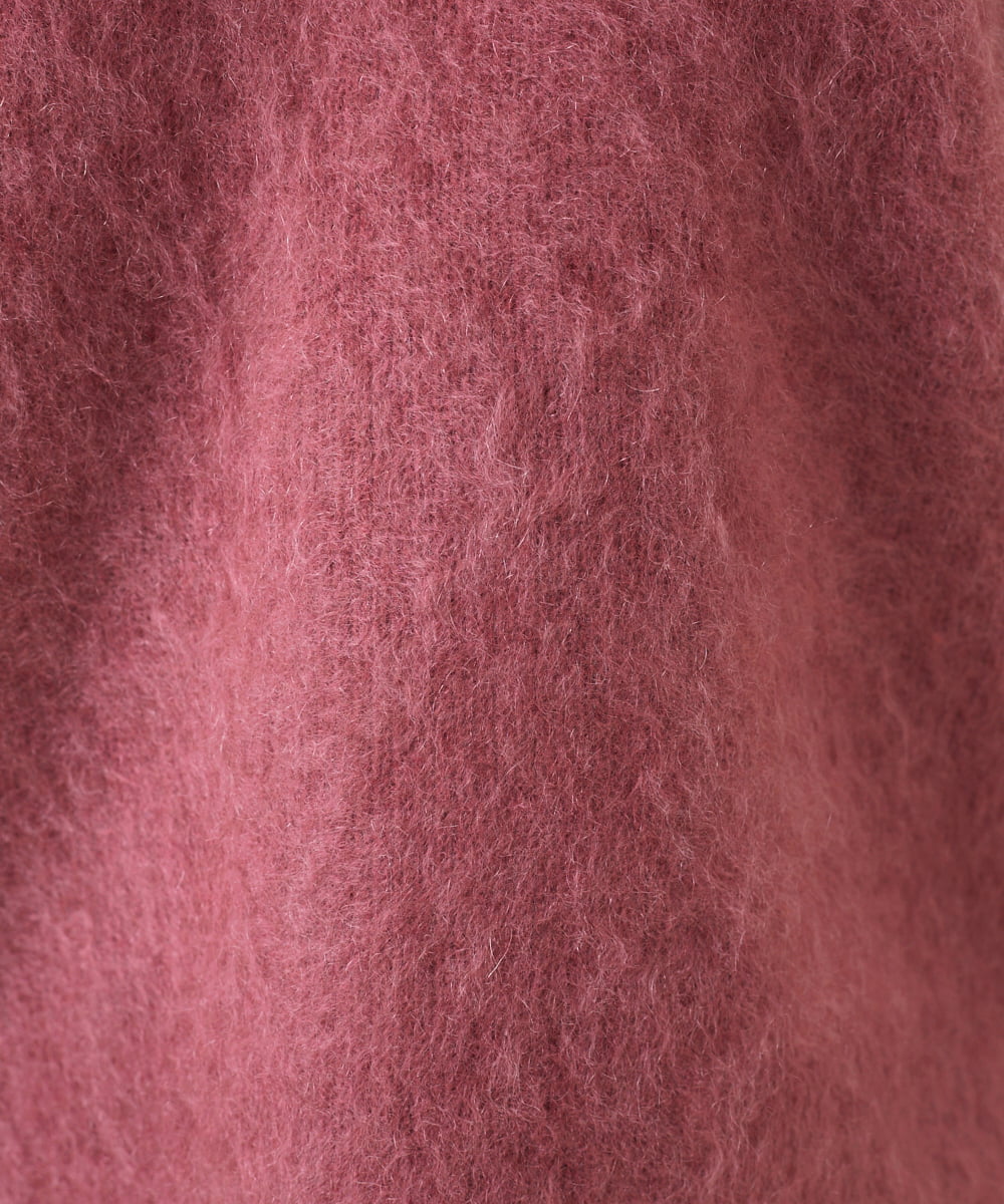 GBFJT01450 Sybilla(シビラ) カシミヤVネックプルオーバー ピンク