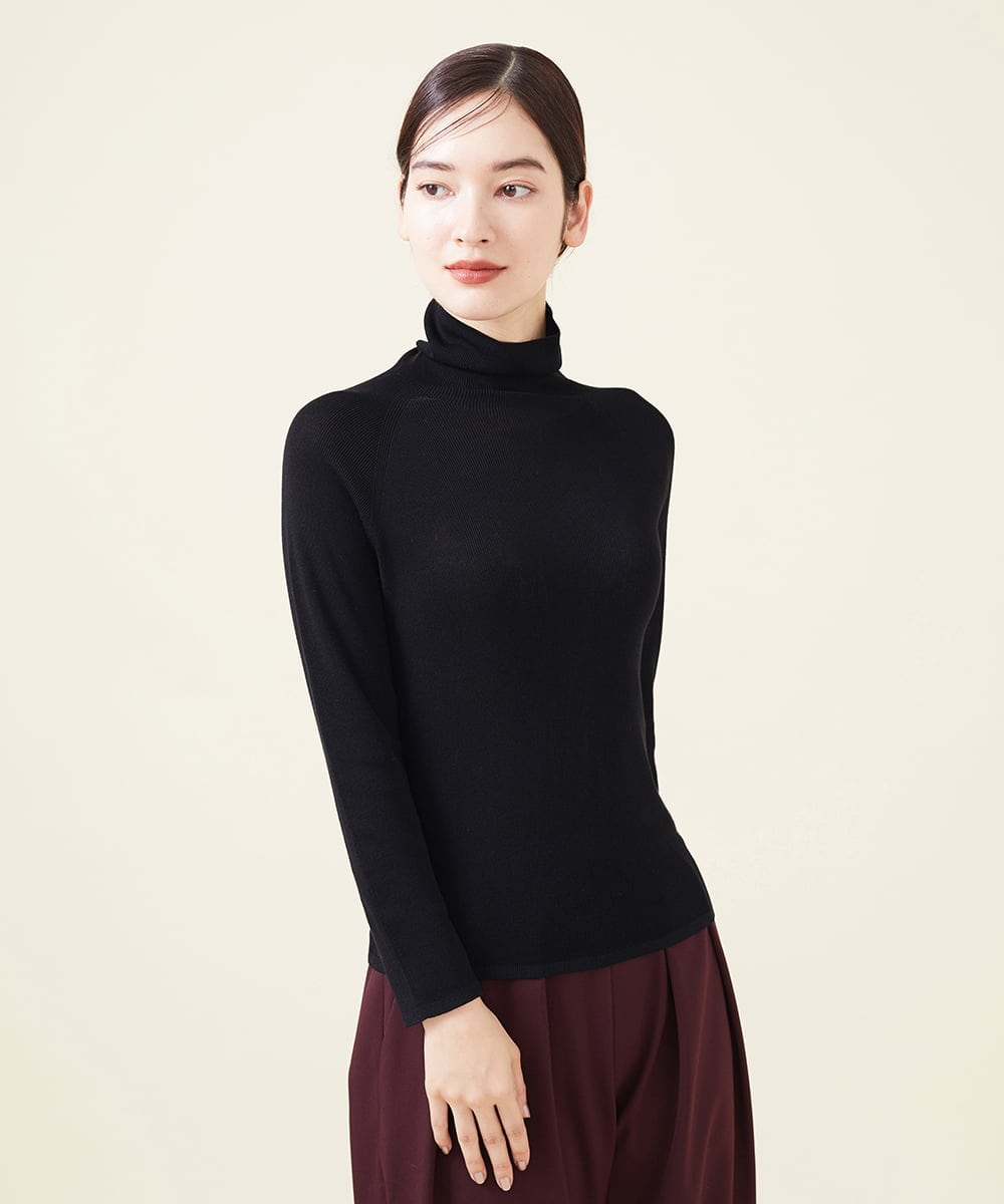 ハイネックリブプルオーバー(ニット・セーター) | Sybilla(シビラ ...