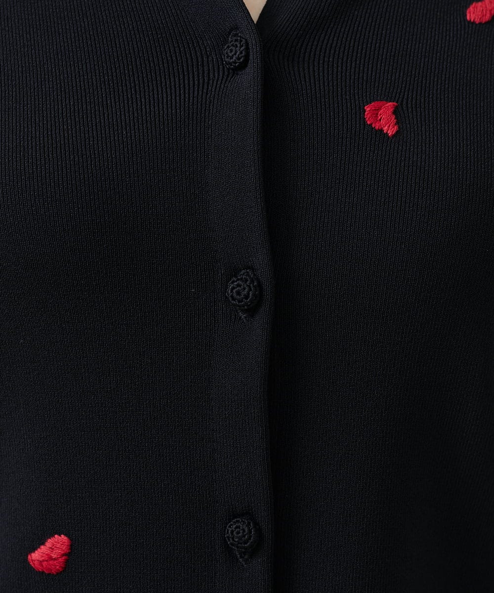 ゼラニウム刺繍カーディガン(ニット・セーター) | Sybilla(シビラ