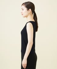 GBFJV02330 Sybilla(シビラ) スクエアモチーフインターシャプルオーバー ブラック