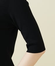 GBFJV03330 Sybilla(シビラ) ダイヤモチーフクロッシェプルオーバー ブラック