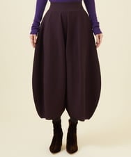 GBGAB01360 Sybilla(シビラ) コクーンニットパンツ ブラウン