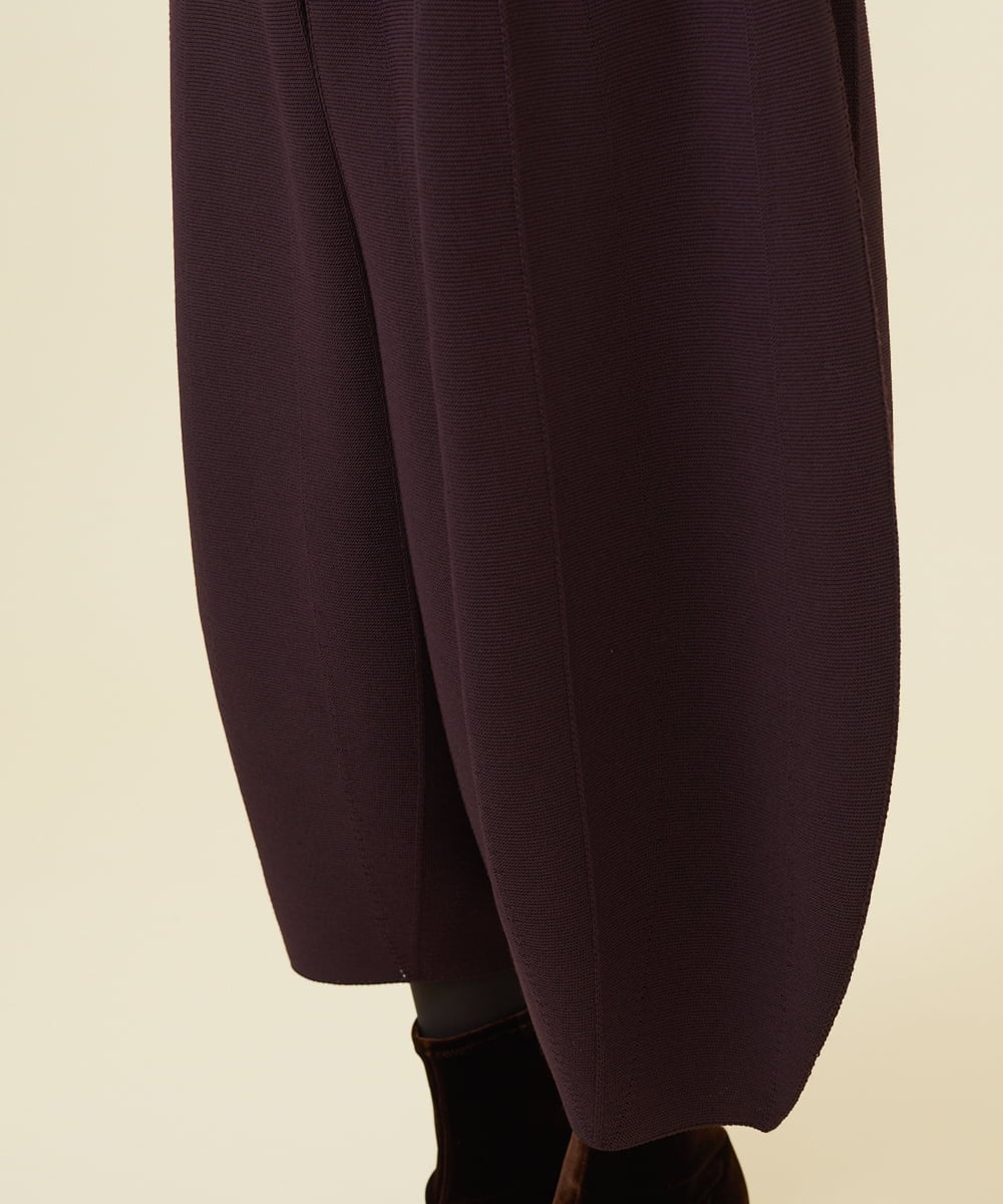 GBGAB01360 Sybilla(シビラ) コクーンニットパンツ ブラウン
