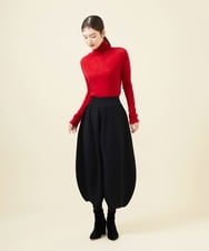 GBGAB01360 Sybilla(シビラ) コクーンニットパンツ ブラック