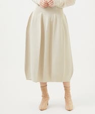 GBGAF02360 Sybilla(シビラ) バルーンニットスカート ベージュ