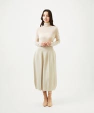GBGAF02360 Sybilla(シビラ) バルーンニットスカート ベージュ