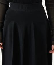 GBGAF02360 Sybilla(シビラ) バルーンニットスカート ブラック