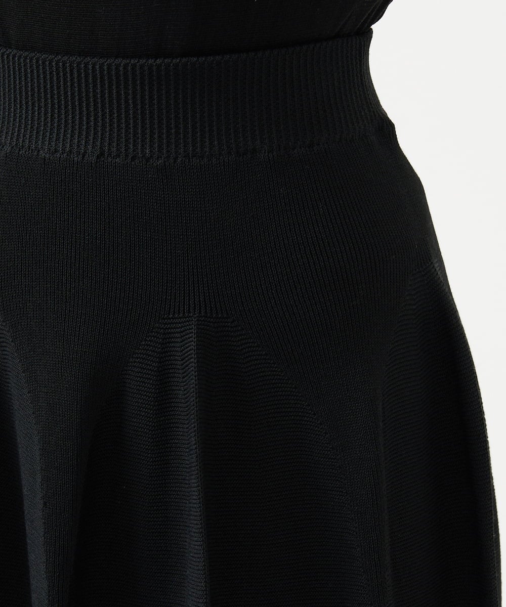 GBGAF02360 Sybilla(シビラ) バルーンニットスカート ブラック