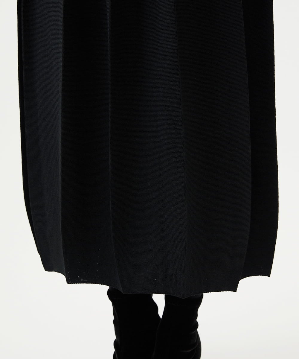 GBGAF02360 Sybilla(シビラ) バルーンニットスカート ブラック