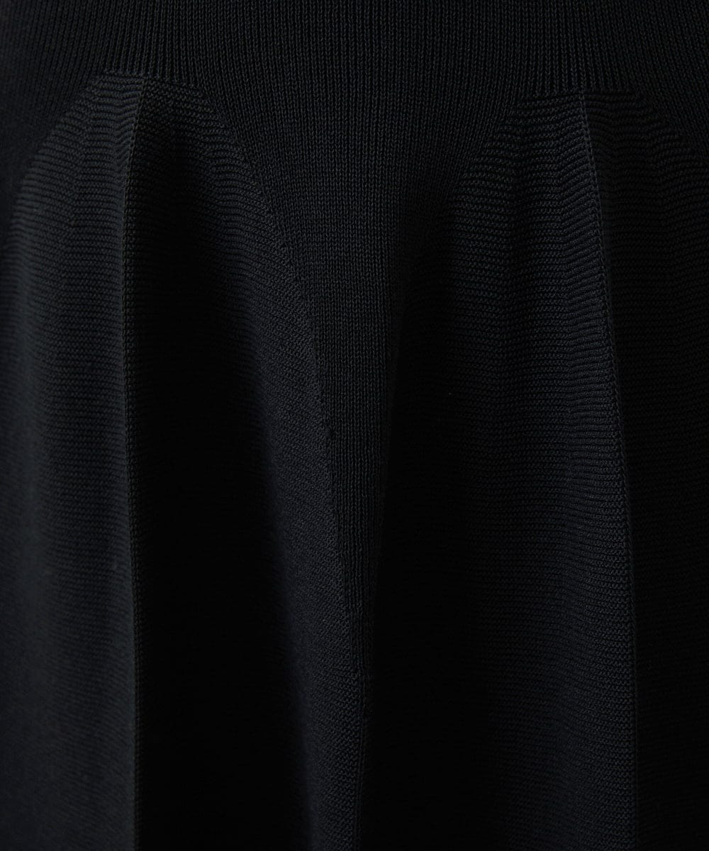 GBGAF02360 Sybilla(シビラ) バルーンニットスカート ブラック