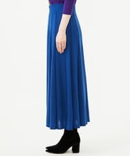GBGAG02360 Sybilla(シビラ) プリーツ風ニットスカート ブルー