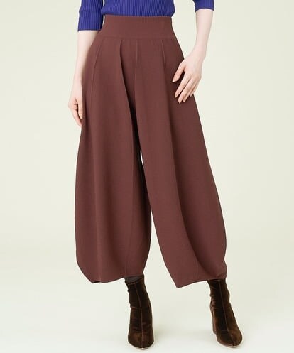 GBGAS02330 Sybilla 【ニューフォルムニット】コクーンニットパンツ