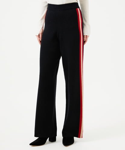 GBGCD01500 Sybilla 配色ラインニットパンツ